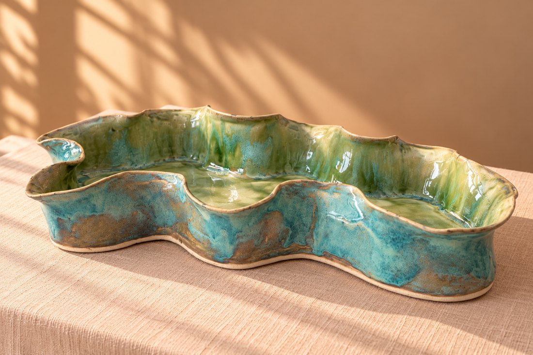 L'Estran Moyen — Turquoise et vert